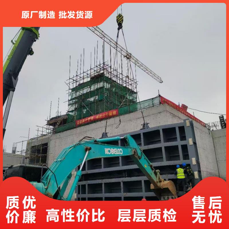钢坝闸门底轴液压闸门厂家拥有先进的设备