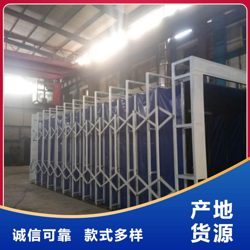 移动伸缩喷漆房水帘机喷淋塔环保废气处理设备精工细致打造
