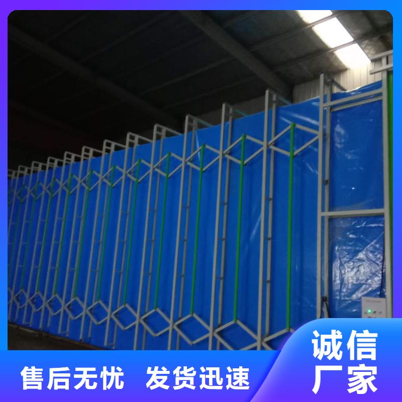 汽车家具工业喷烤漆房-移动伸缩喷漆房送货上门
