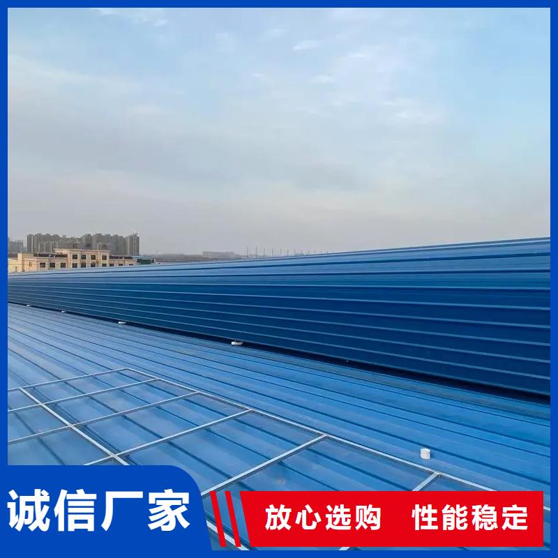 县钢构厂房通风气楼