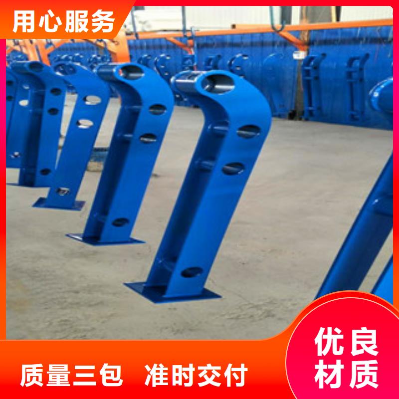 景观木纹护栏-【防撞立柱】品质有保障