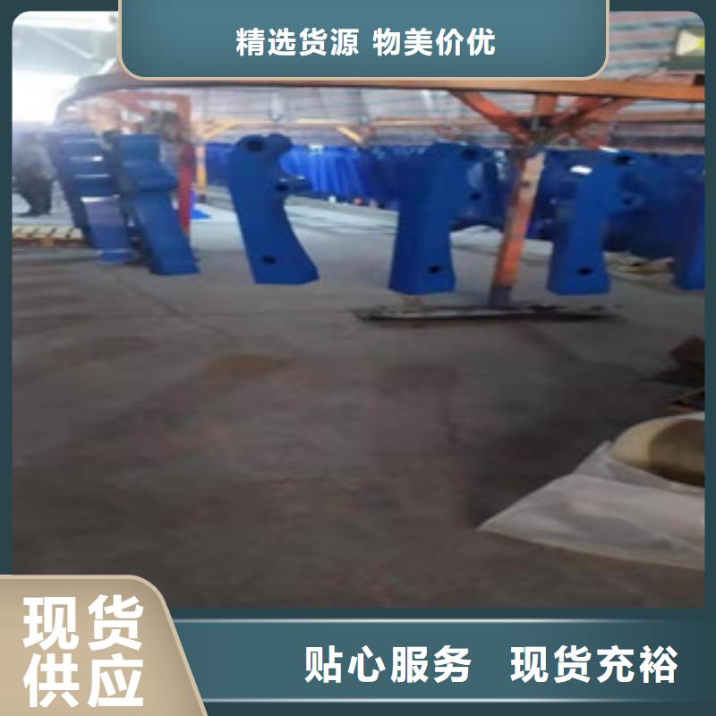 灯光护栏【人行道栏杆】原料层层筛选
