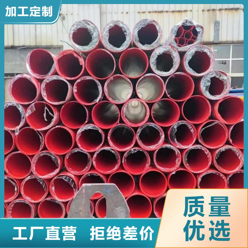 热浸塑保护钢制复合钢管防腐钢管厂家现货充裕