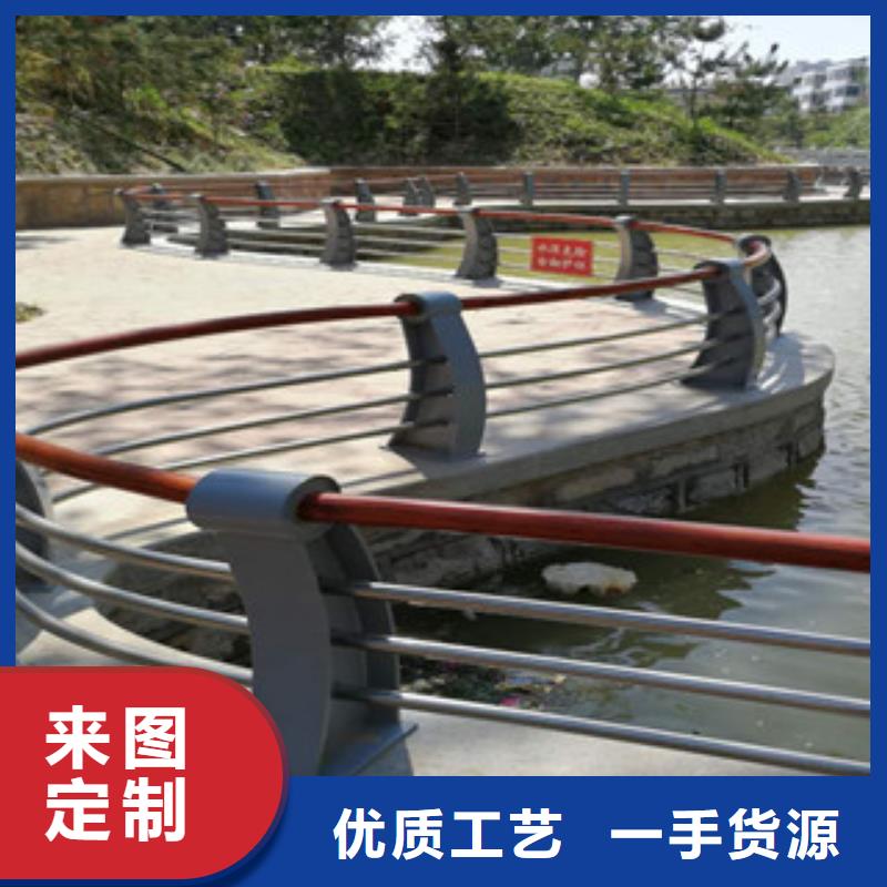 木纹转印护栏灯光桥梁护栏工厂认证