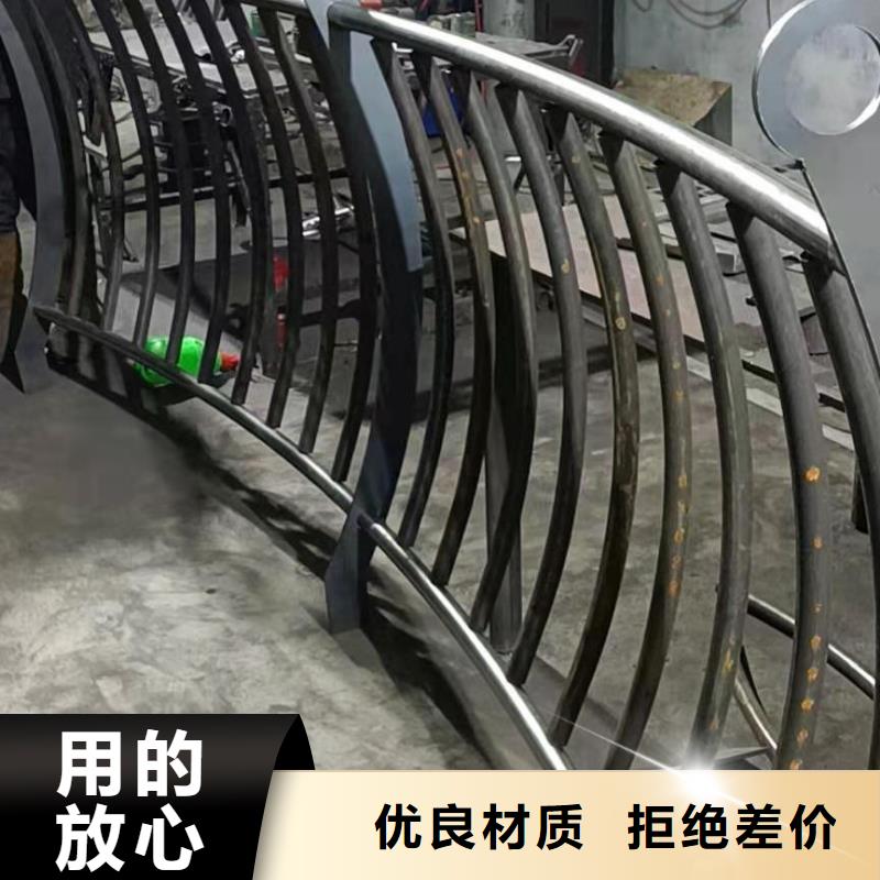 灯光护栏钢板立柱用心服务