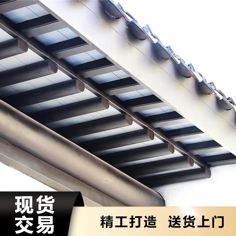 厂家新品 中式铝代木古建-【PVC雨水管】可零售可批发