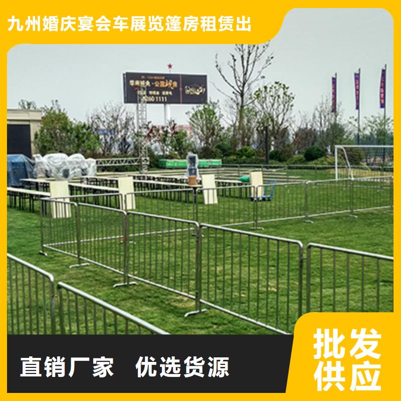 铁马护栏出租展览篷房租赁经验丰富