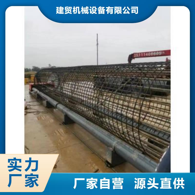 双盘条钢筋笼滚笼机源头好货
