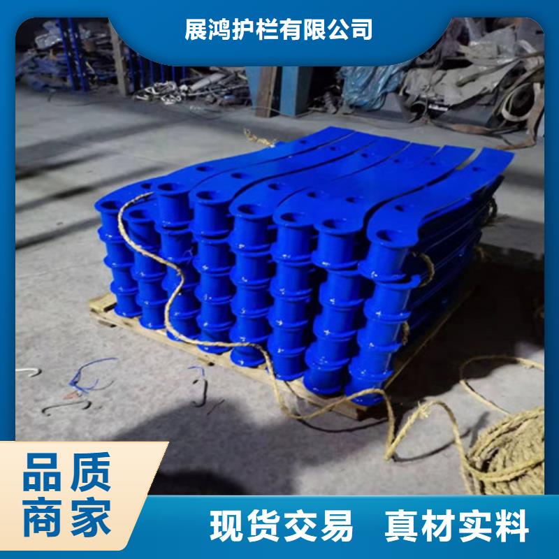经验丰富品质可靠桥梁防撞栏杆防撞护栏立柱价格质检合格发货聚宜兴不锈钢木纹转印栏杆价格