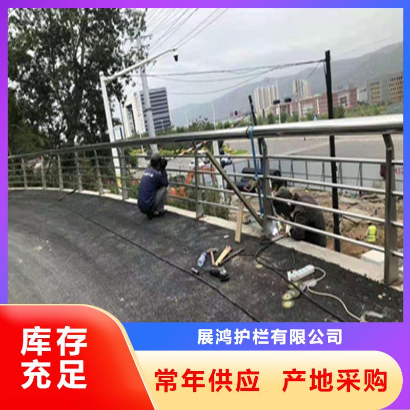 碳素钢复合管高铁站护栏展鸿护栏专业定做