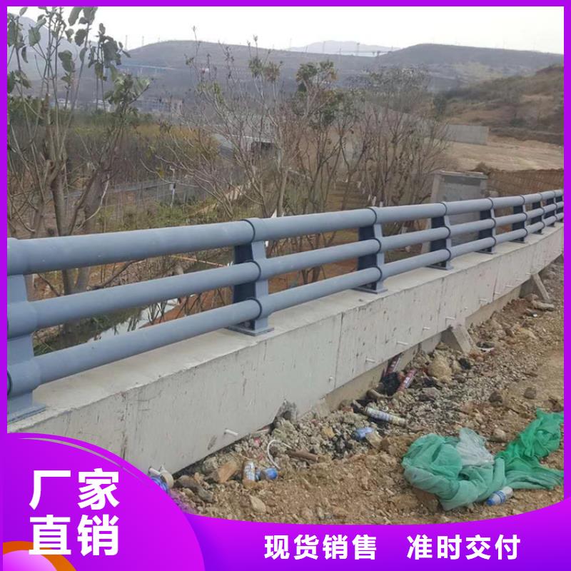 铝合金桥梁灯光防撞护栏来图订购