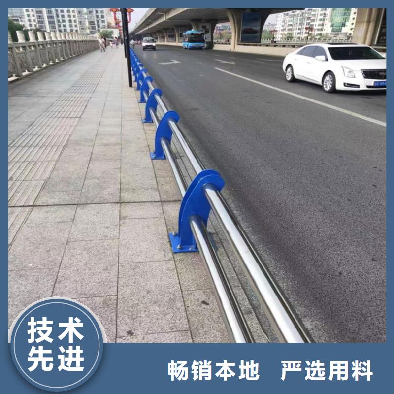 钢管静电喷塑公路护栏厂家质量保证