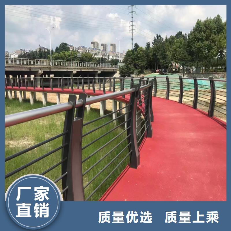 铝合金桥梁灯光防撞护栏来图订购