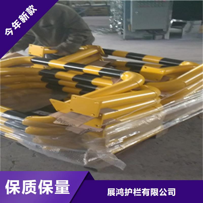 方管静电喷塑防撞护栏上门安装