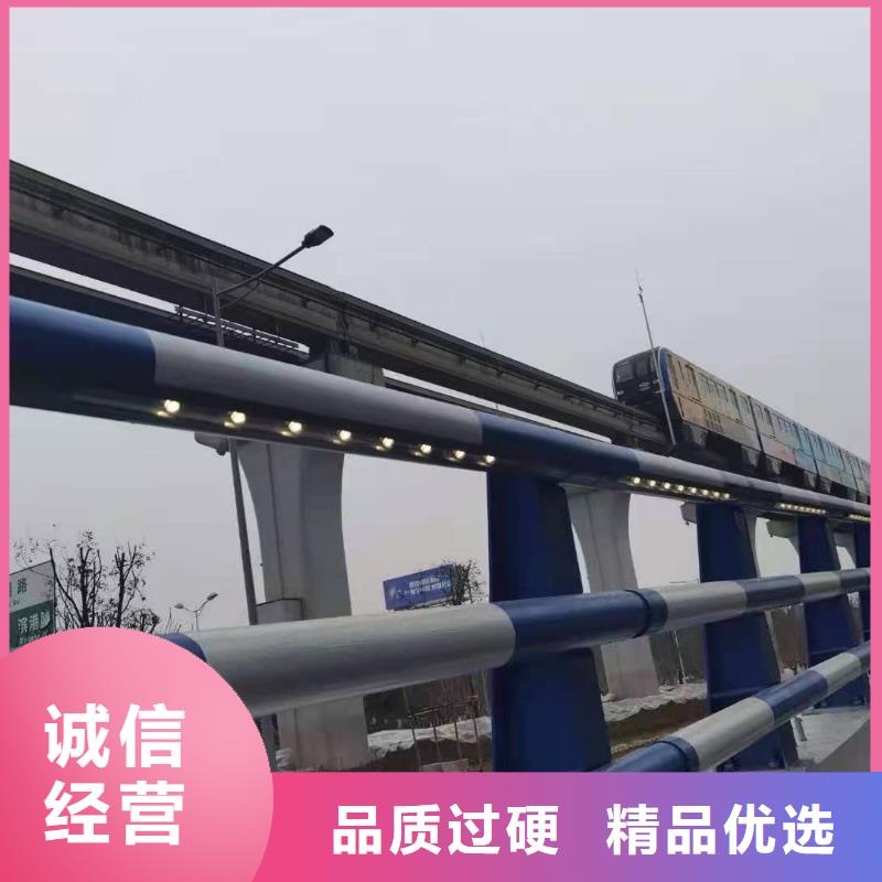 道路桥梁防撞护栏,河道景观护栏厂家实拍展现