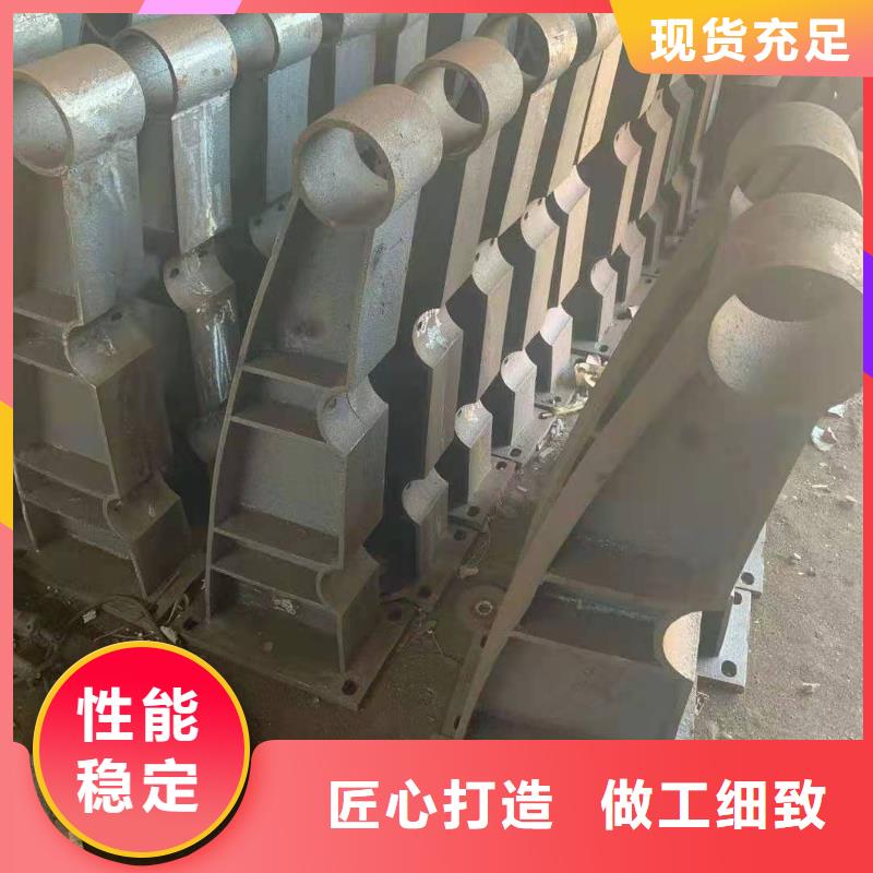 铸造石仿石护栏立柱镀锌管景观护栏经验丰富品质可靠