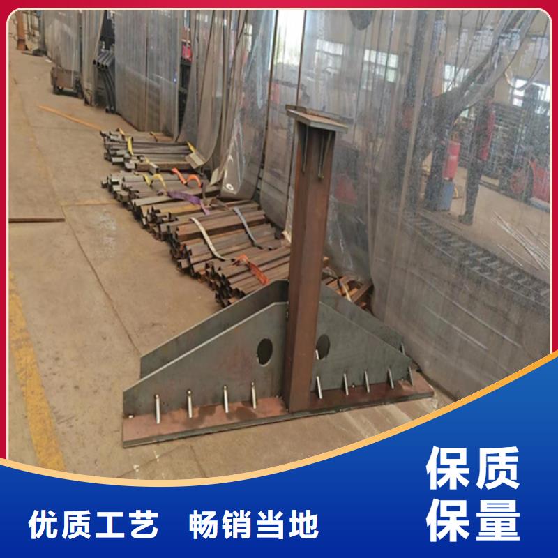 河道护栏 铝合金现场安装