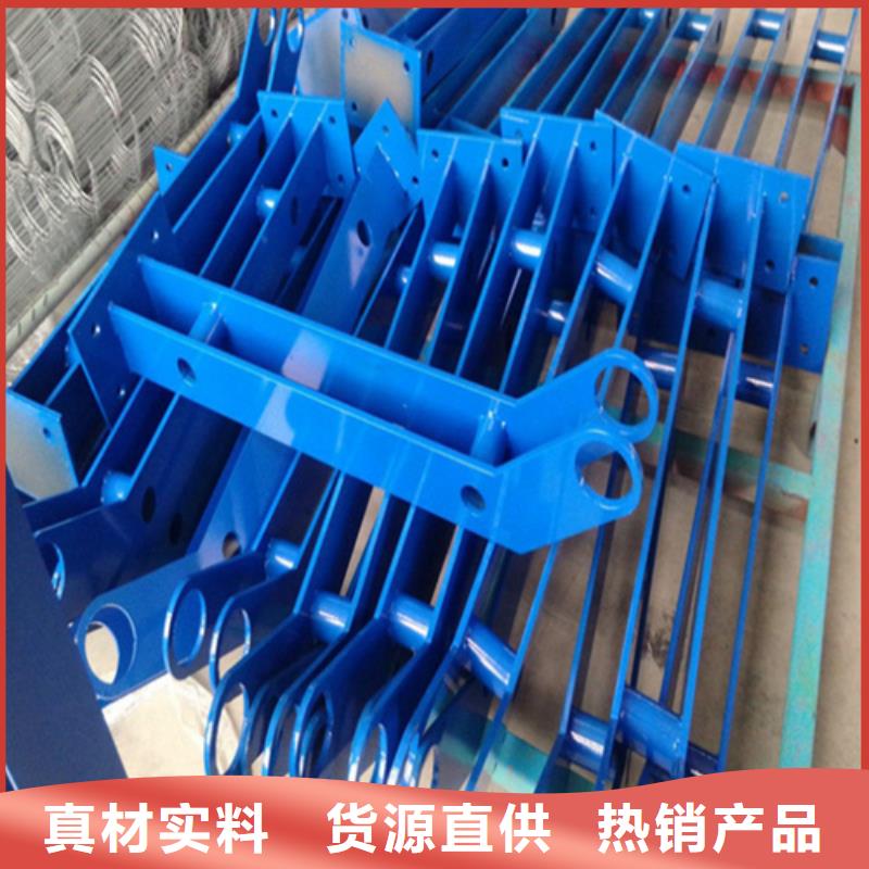 桥梁防撞护栏不锈钢复合管桥梁护栏厂家支持定制批发