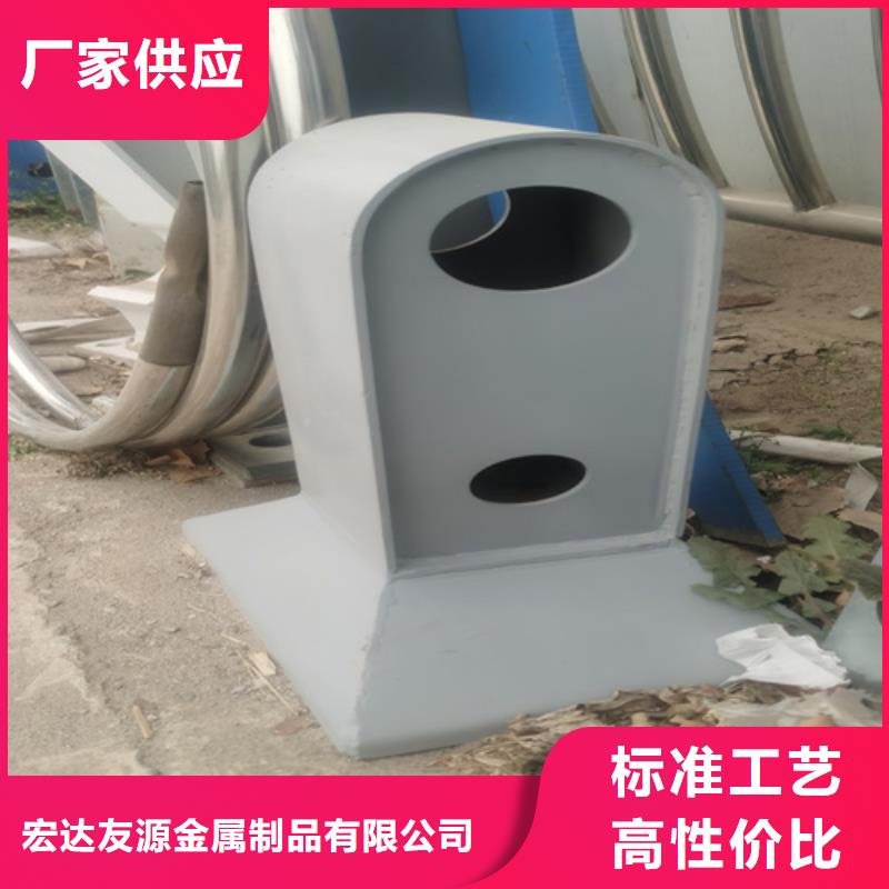 桥梁防撞护栏支架品牌:宏达友源金属制品有限公司