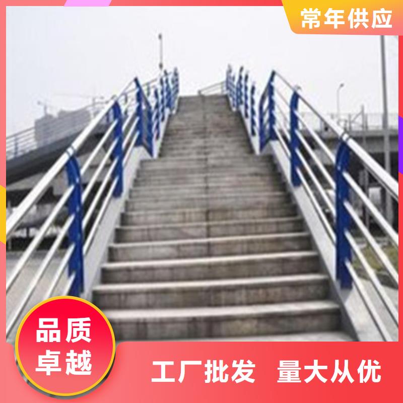 不锈钢复合管仿木护栏品质做服务