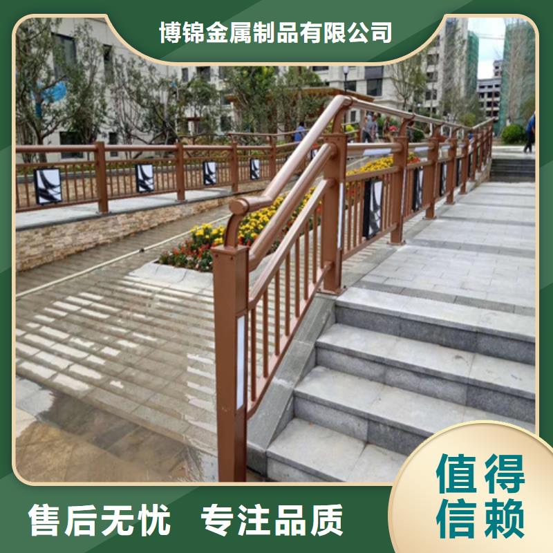 不锈钢桥梁防撞护栏河道景观灯光护栏不锈钢复合管本地配送