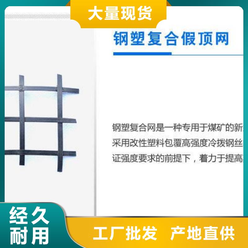 矿用钢塑复合假顶网HDPE土工膜来图来样定制