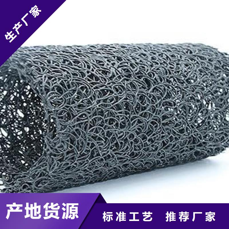 【塑料盲沟】三维复合排水网规格齐全恒丰土工格室