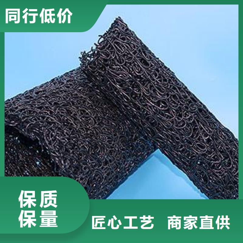 【塑料盲沟】三维复合排水网规格齐全恒丰土工格室