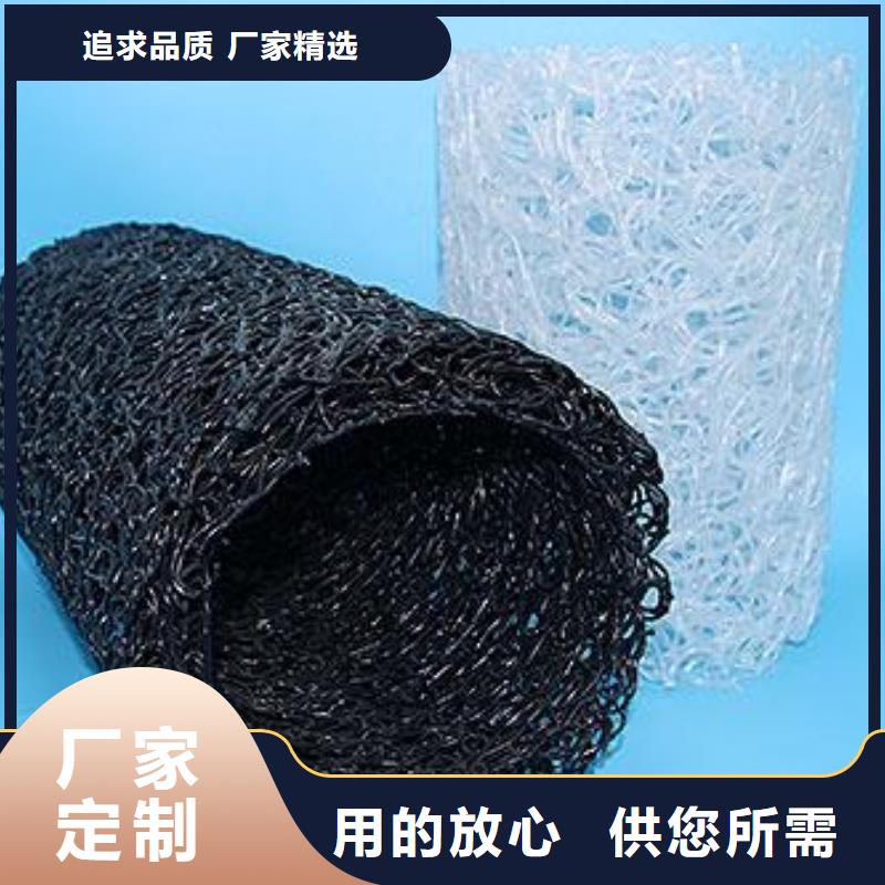 【塑料盲沟】三维复合排水网规格齐全恒丰土工格室
