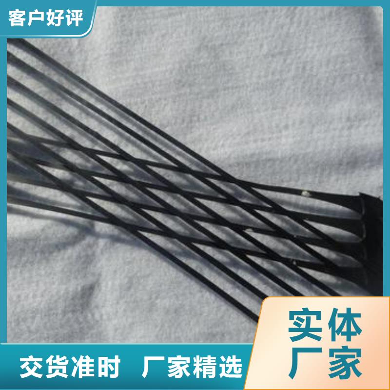 【单向拉伸塑料格栅】钢塑土工格栅库存丰富