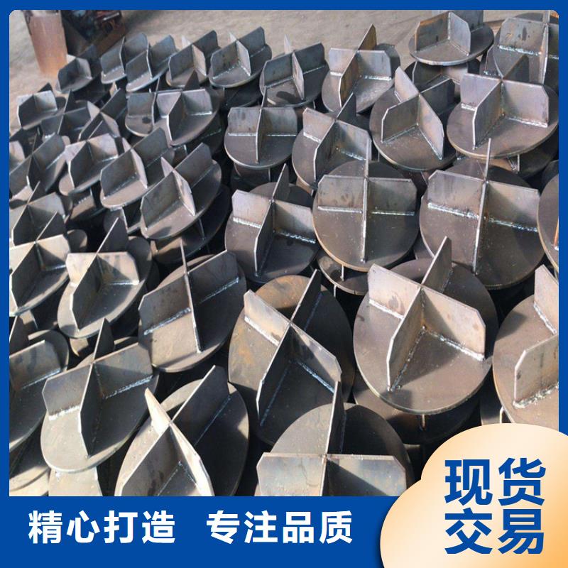 桩尖注浆管镀锌喷塑防撞栏海量现货直销