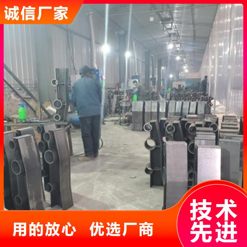 不锈钢复合管护栏立柱桥梁防撞护栏颜色尺寸款式定制