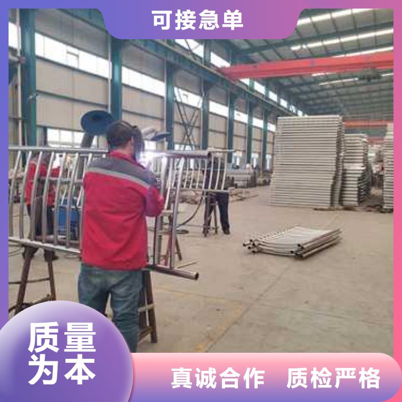 河道护栏不锈钢复合管护栏当地厂家值得信赖