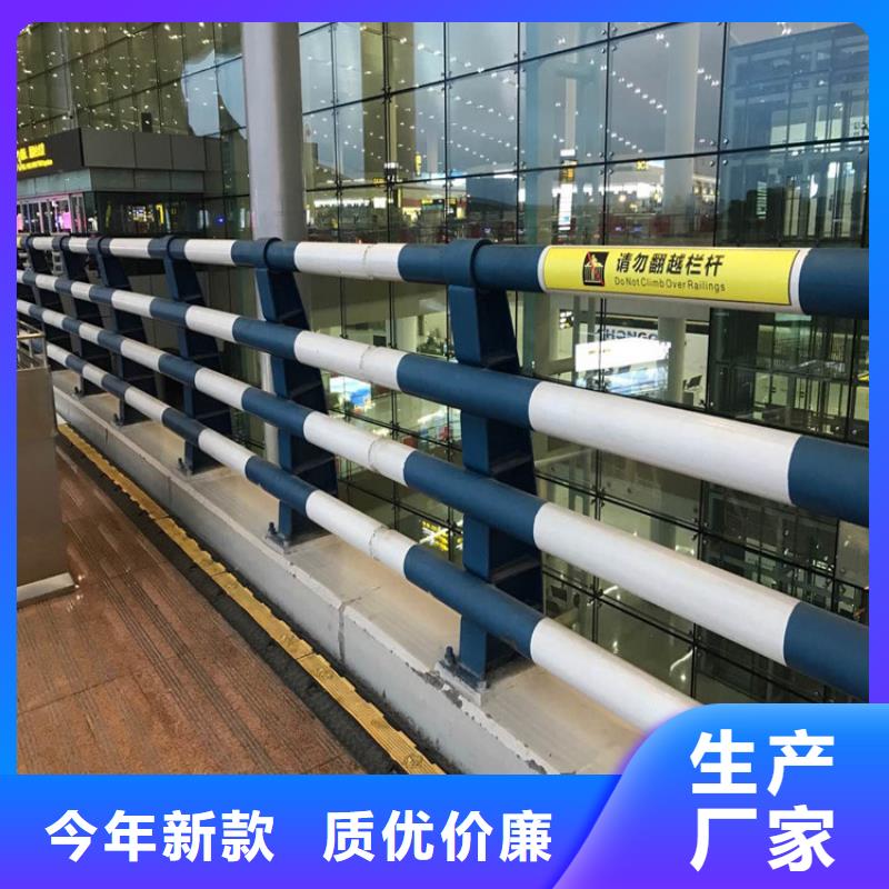 发货迅速 灯光护栏_【护栏钢板立柱】大厂家实力看得见_绿洲安防科技