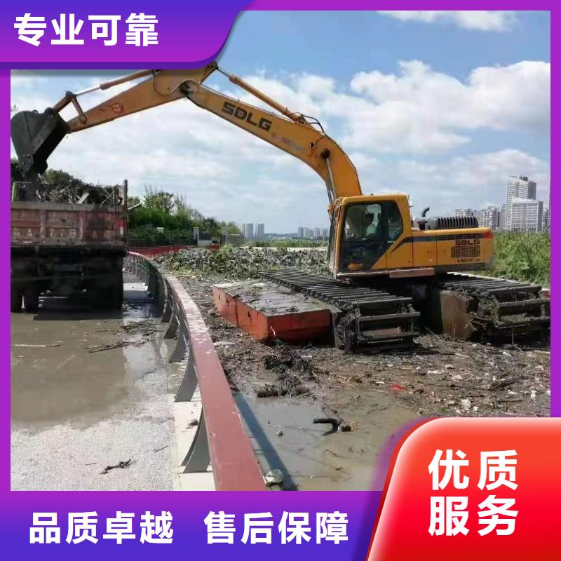 现货充足的水上挖机出租厂家