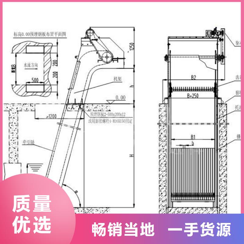 清污机钢制拍门批发货源