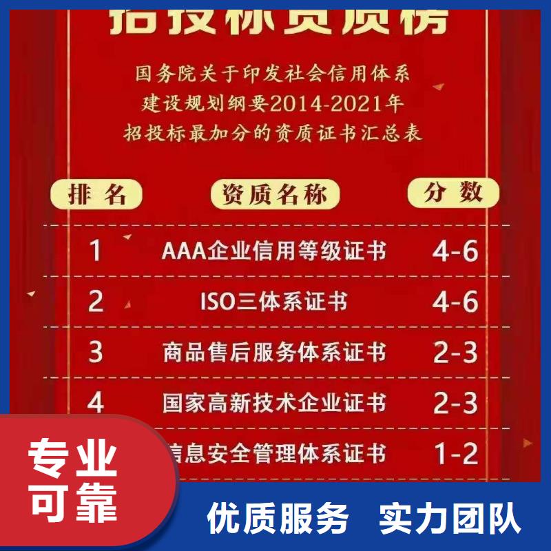 ISO认证企业信用评价随叫随到