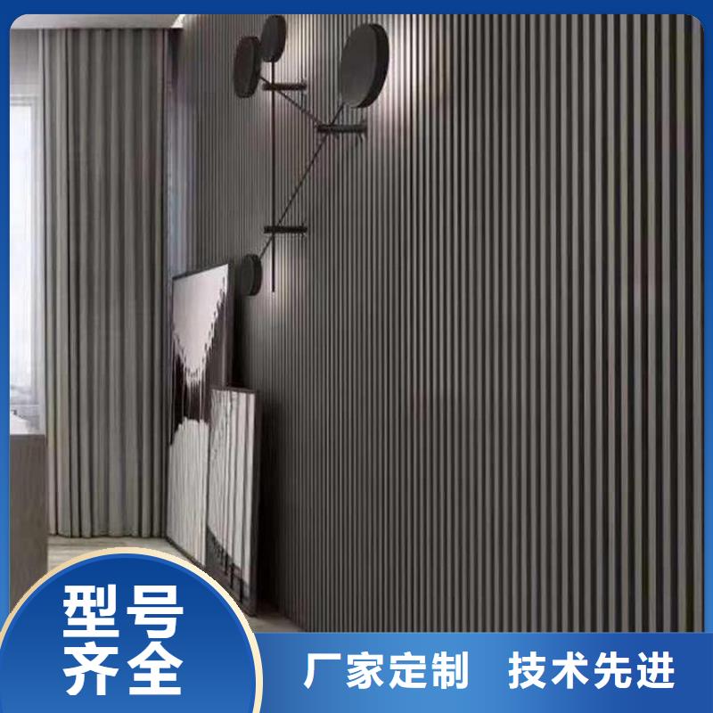 实木格栅竹木纤维集成墙板专业设计