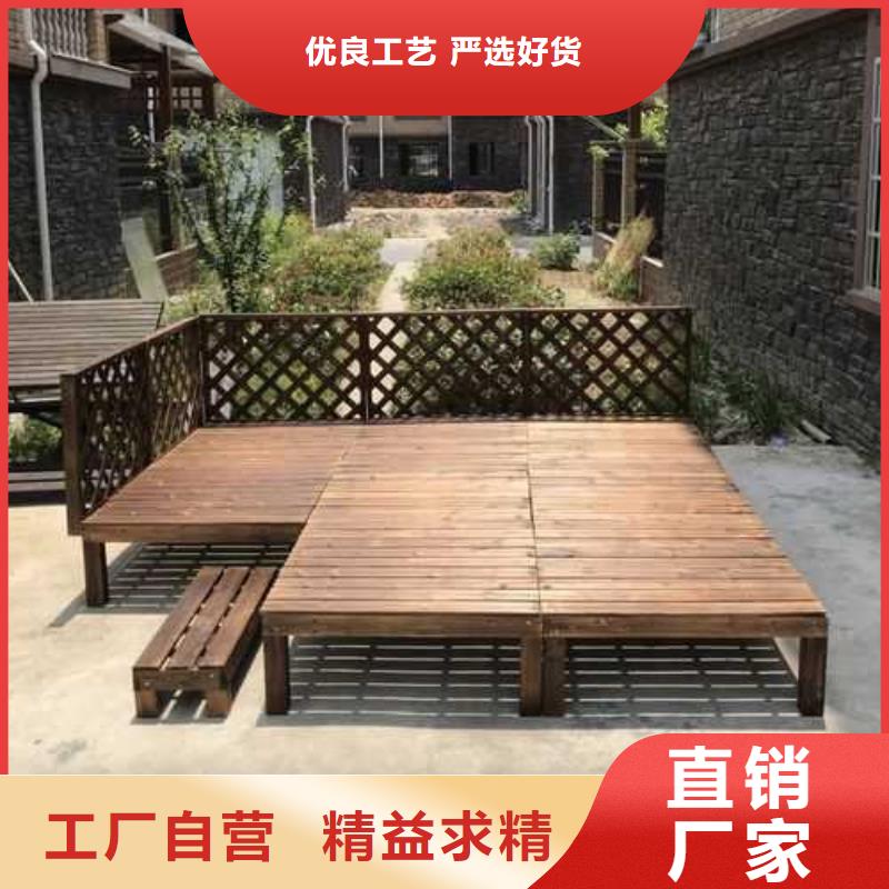 防腐木仿古建筑价格超低青岛市藏马镇