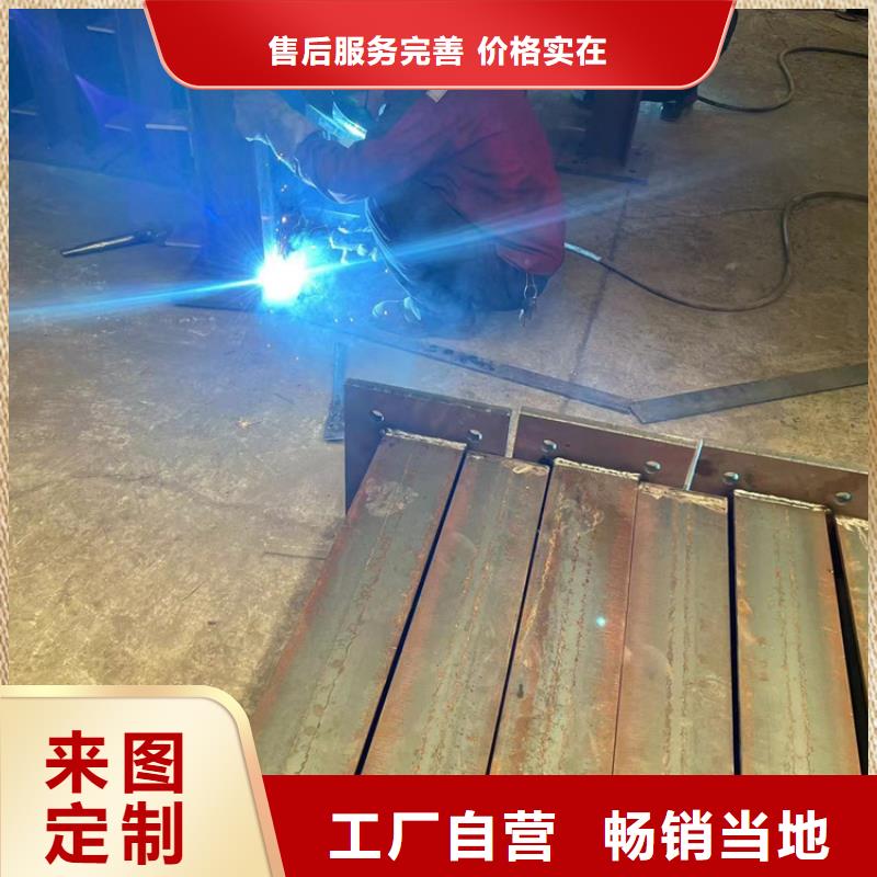 防撞桥梁护栏钢板立柱供应商
