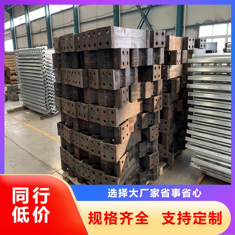 防撞桥梁护栏钢板立柱规格齐全实力厂家