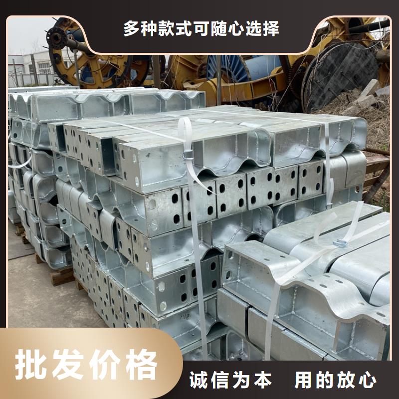 防撞桥梁护栏钢板立柱供应商