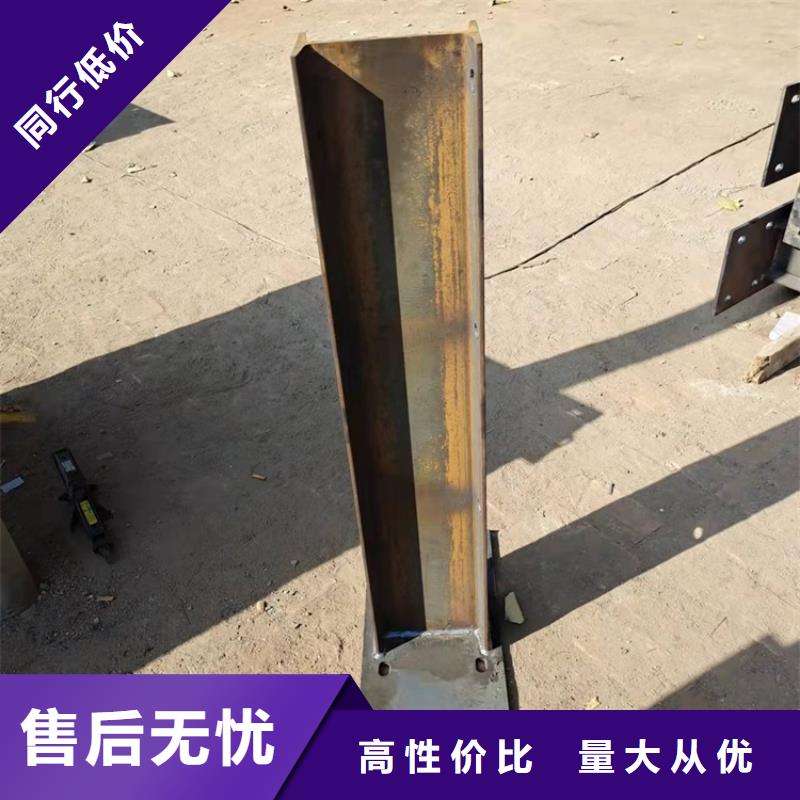 桥梁护栏不锈钢复合管护栏发货及时