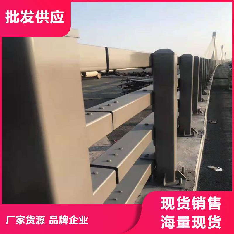 桥梁防撞护栏钢板立柱产地货源