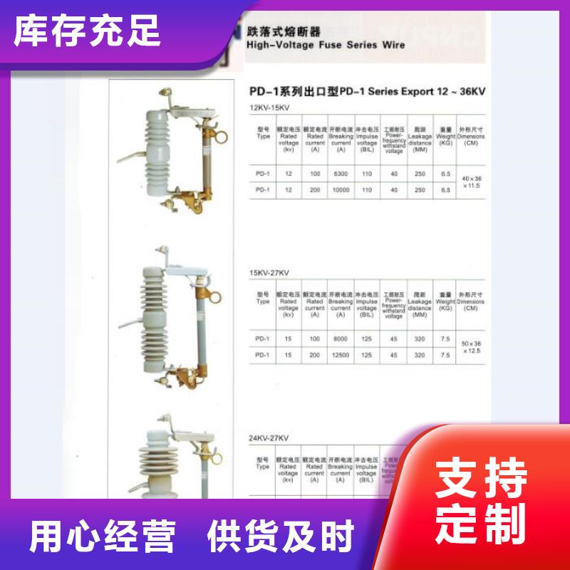 熔断器金属氧化物避雷器多种规格可选