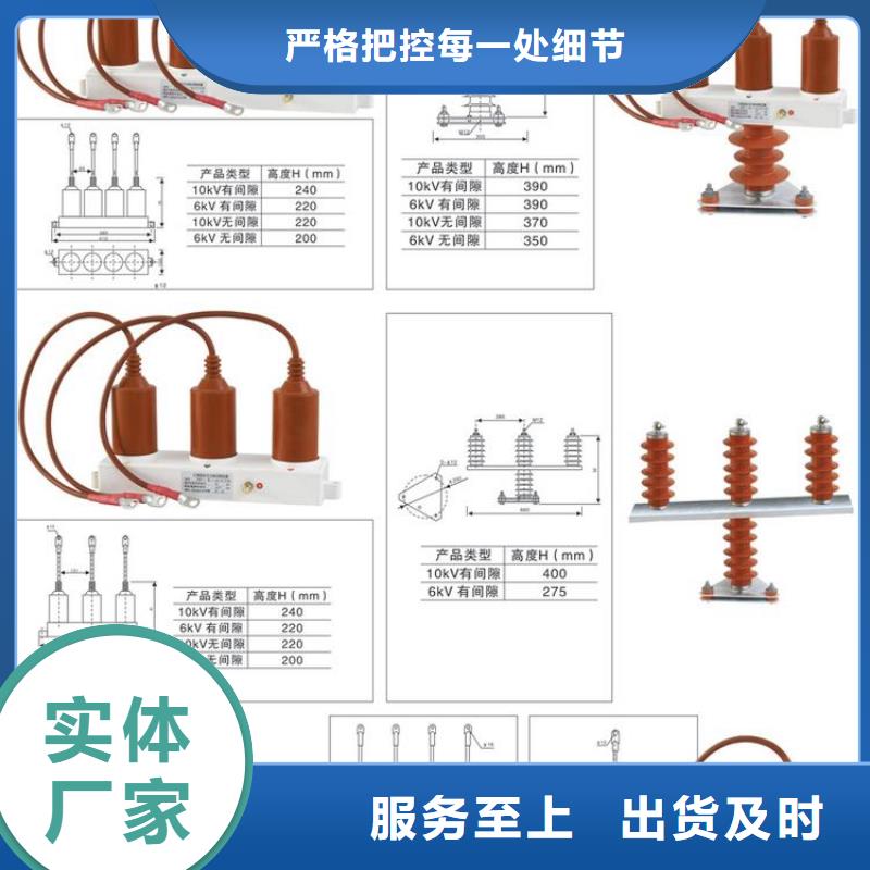 过电压保护器三相组合式避雷器用的放心质检合格出厂