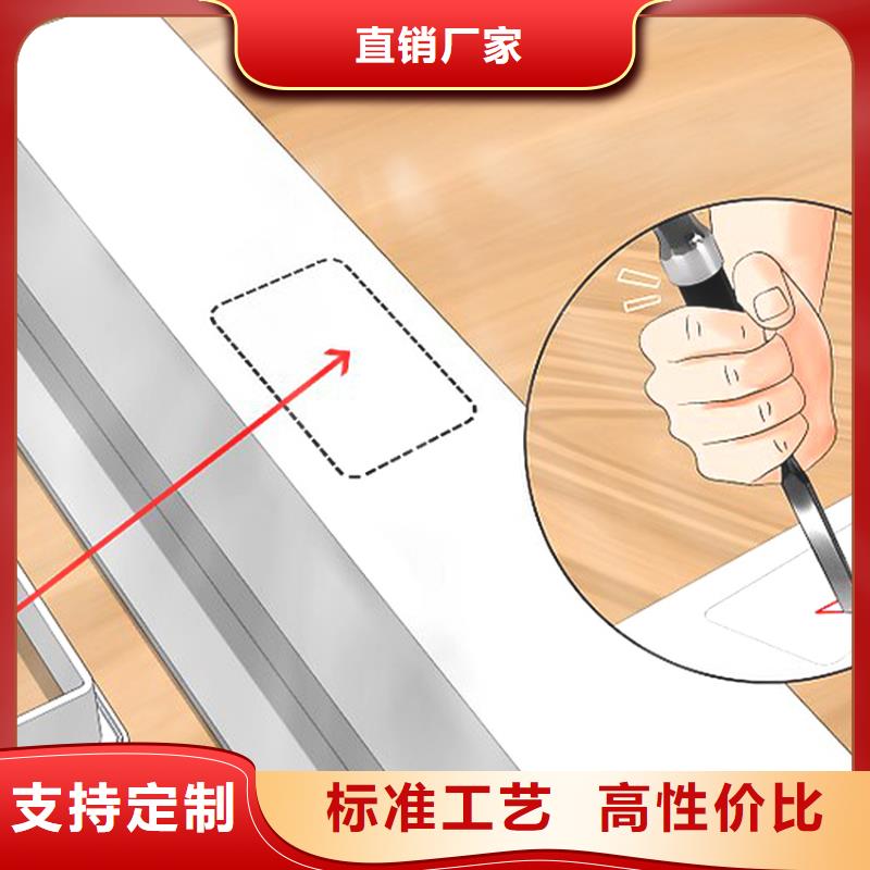 彩色檐沟棕色排水管