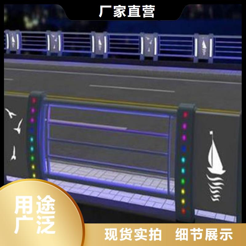 灯光护栏_热镀锌立柱质量看得见