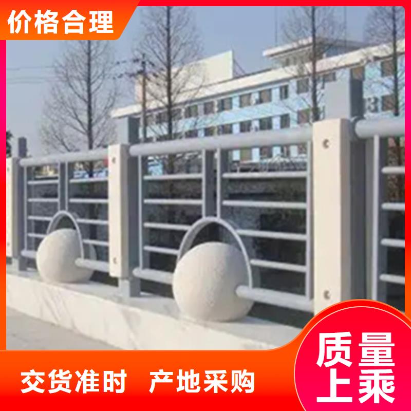 可定制的梁柱式灯光铝合金护栏本地厂家