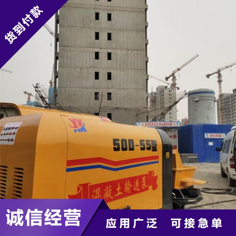 二次构造柱泵小型混凝土输送泵实力工厂